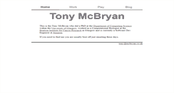 Desktop Screenshot of mcbryan.co.uk