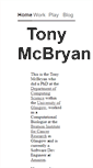 Mobile Screenshot of mcbryan.co.uk